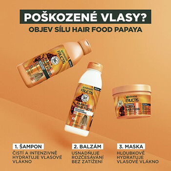 Fructis Hair Food Conditioner ( Papaya ) - Kondicionér